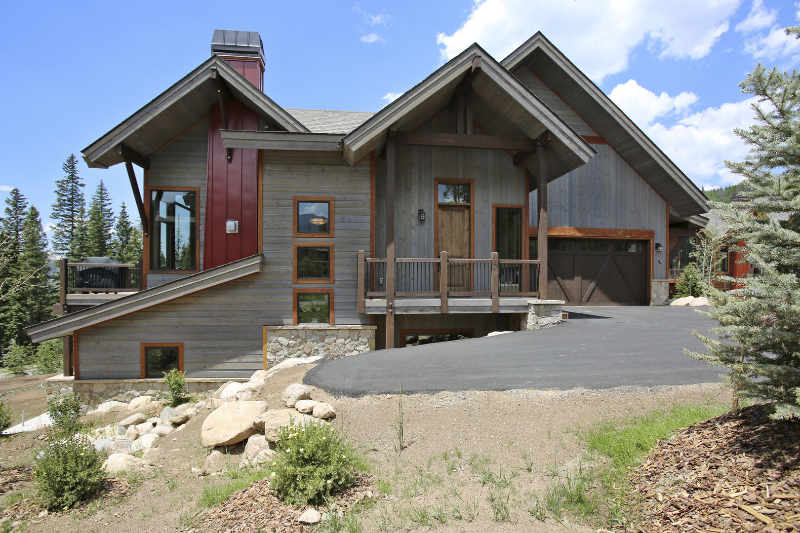 Front Picture of Our Mountain View Winter Park Rental.